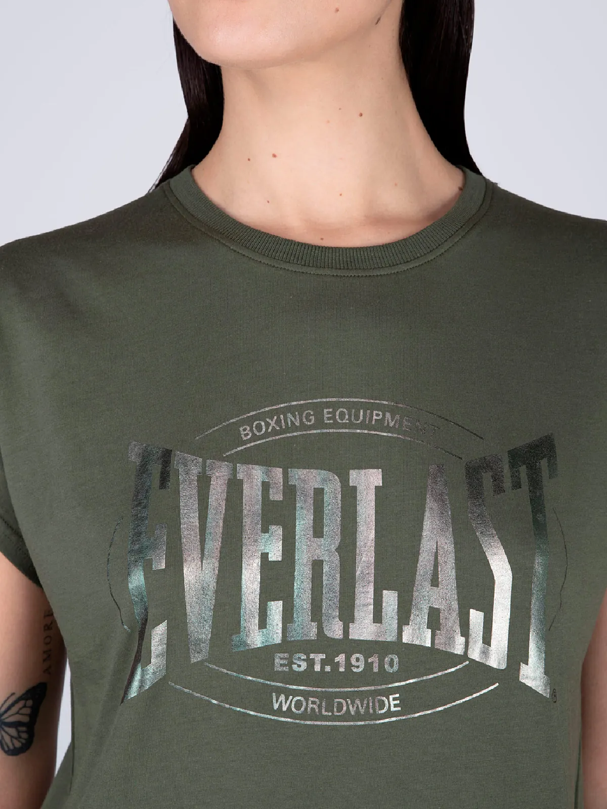 POLERA MANGA CORTA MUJER EVERLAST GLAD - 4