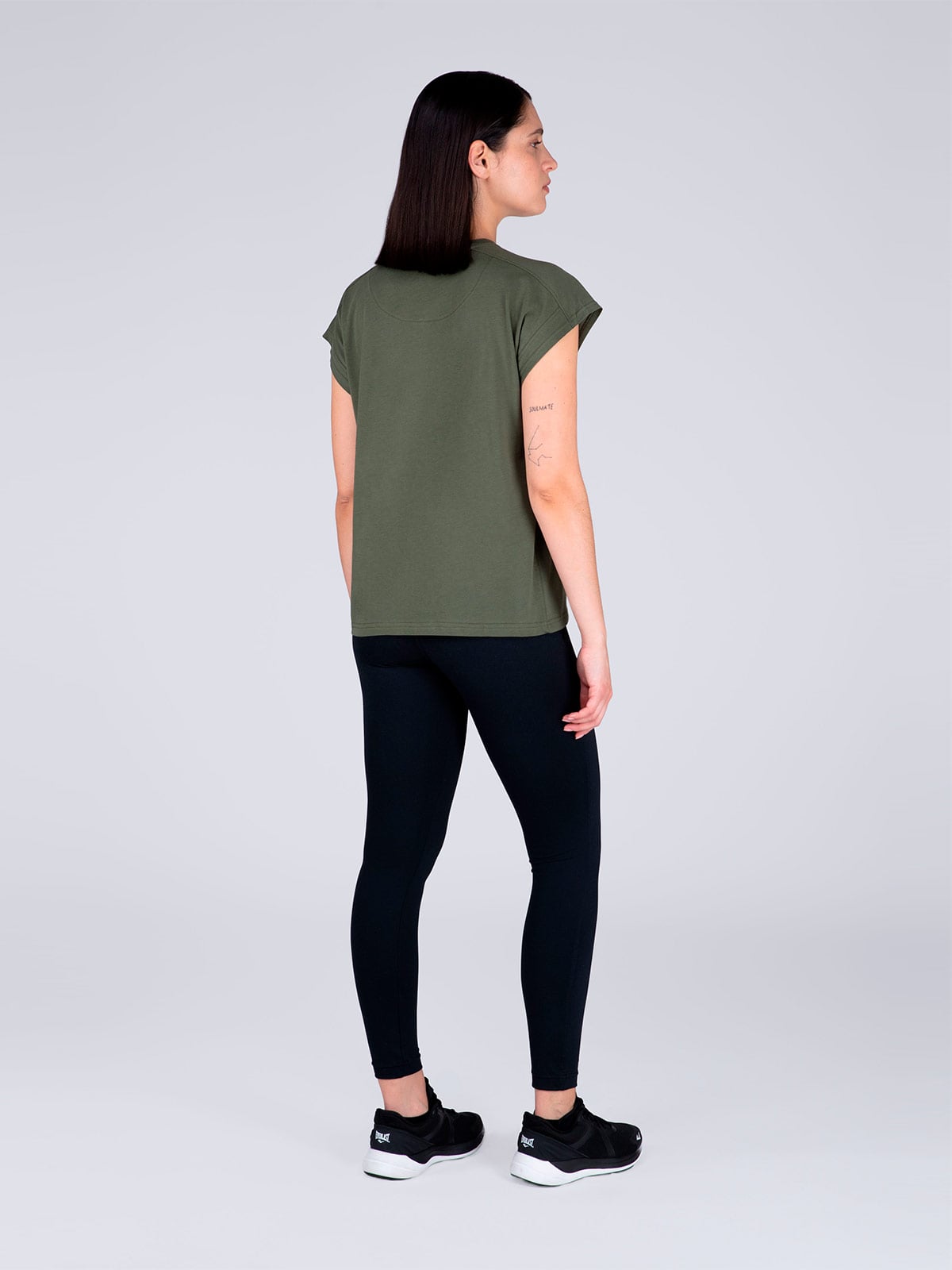 POLERA MANGA CORTA MUJER EVERLAST GLAD - 3
