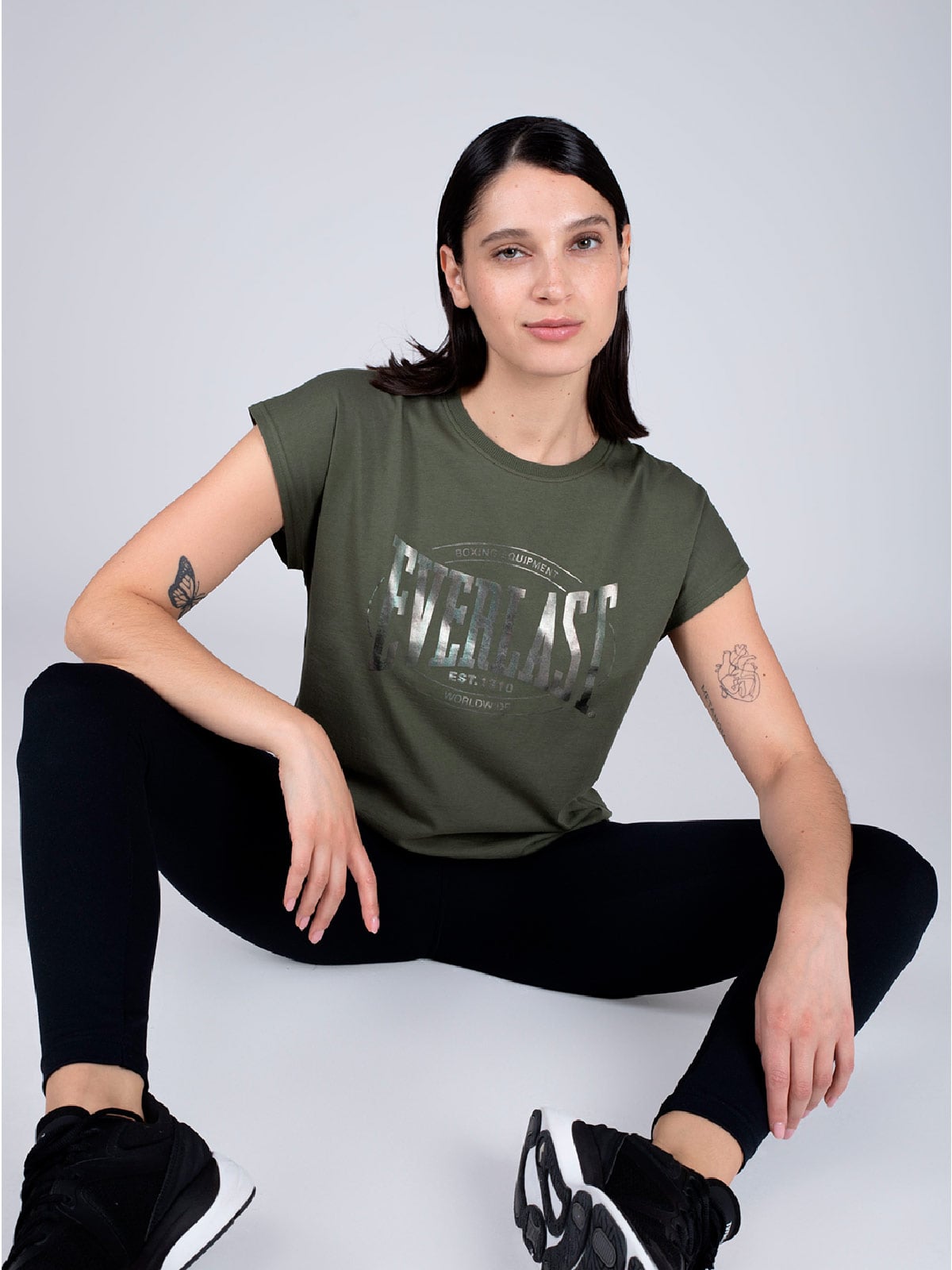 POLERA MANGA CORTA MUJER EVERLAST GLAD - 5