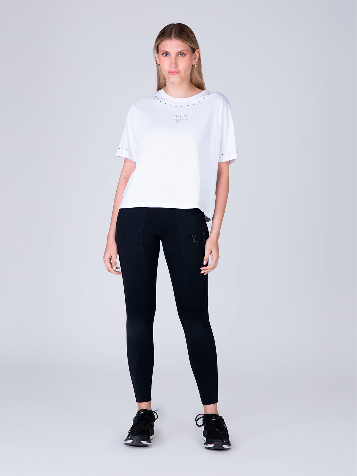 POLERA MANGA CORTA MUJER EVERLAST KNOCK OUT - 3