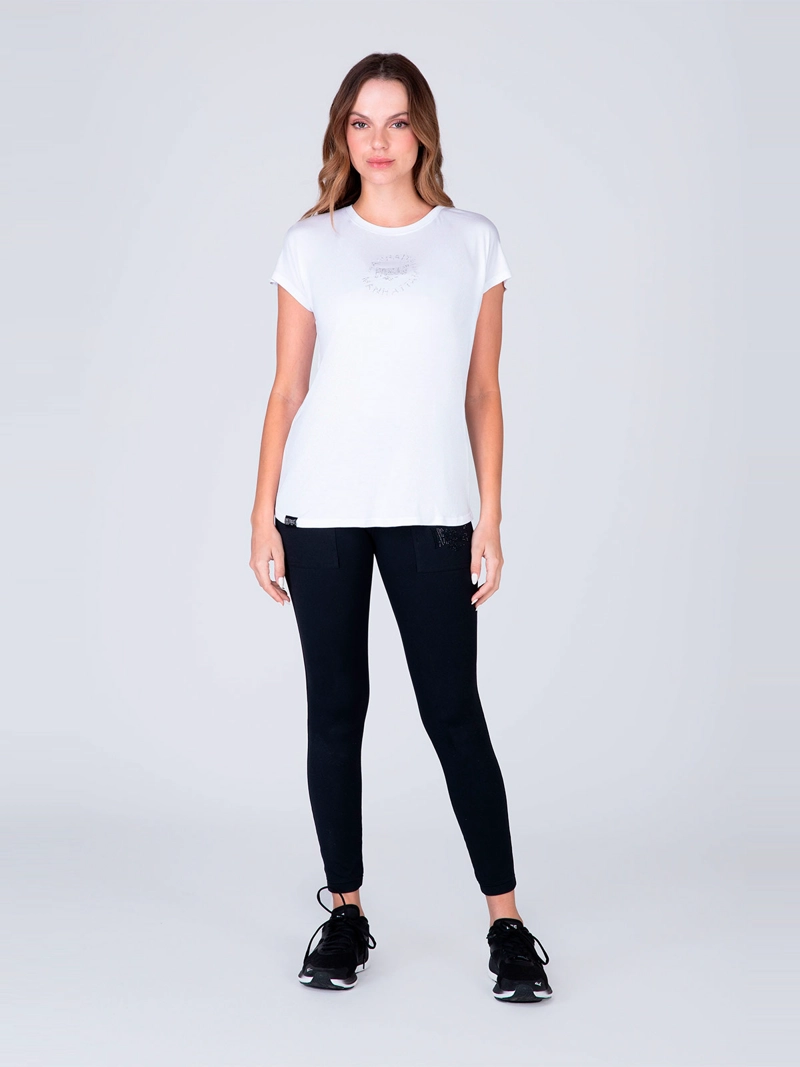 POLERA MANGA CORTA MUJER EVERLAST BALI - 2