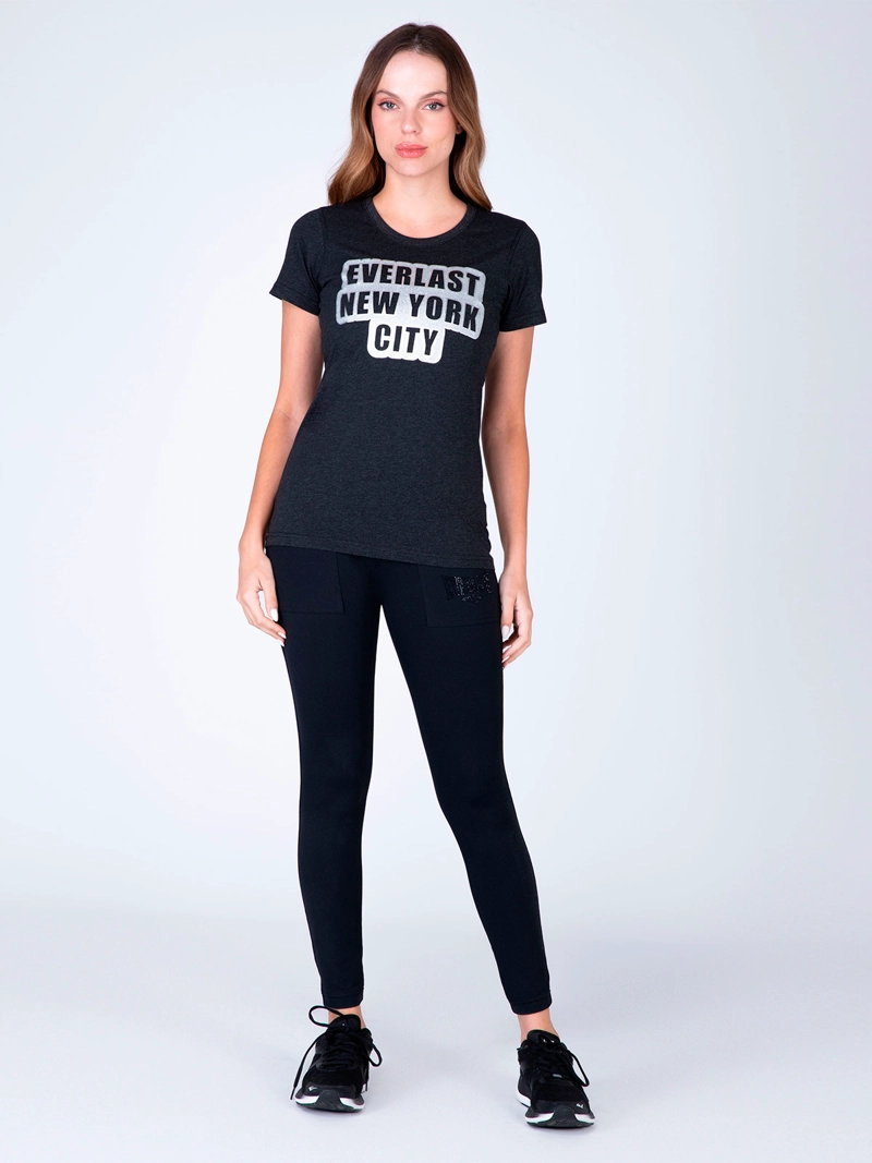 POLERA MANGA CORTA MUJER EVERLAST CARDIFF - 2