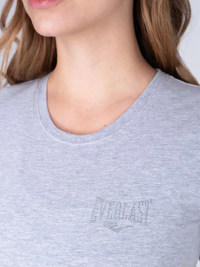 POLERA DEPORTIVA MANGA CORTA MUJER EVERLAST DRAF - 3
