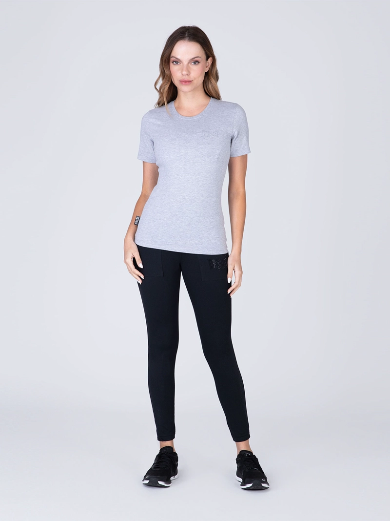 POLERA DEPORTIVA MANGA CORTA MUJER EVERLAST DRAF - 4