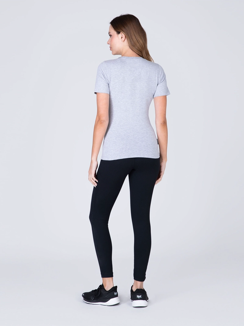 POLERA DEPORTIVA MANGA CORTA MUJER EVERLAST DRAF - 5