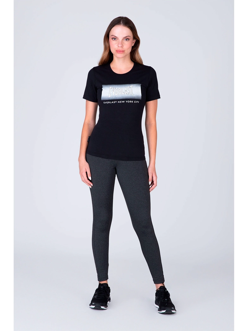 POLERA MANGA CORTA MUJER EVERLAST HABANA - 3