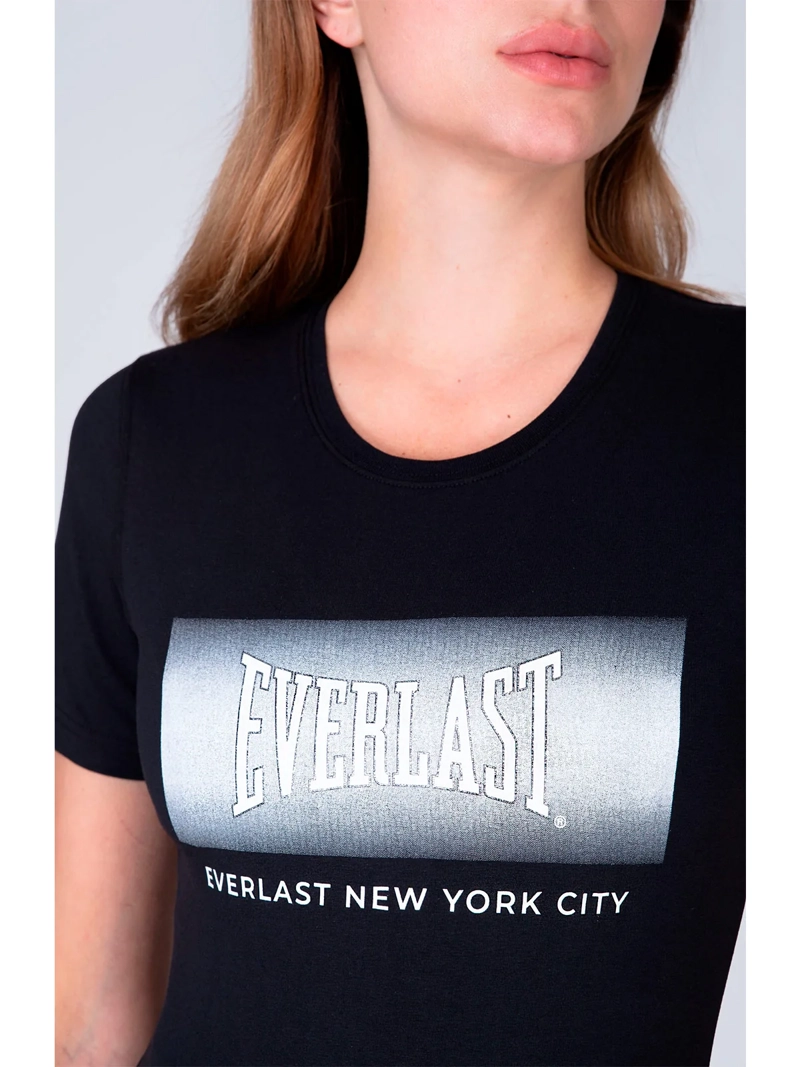 POLERA MANGA CORTA MUJER EVERLAST HABANA - 4
