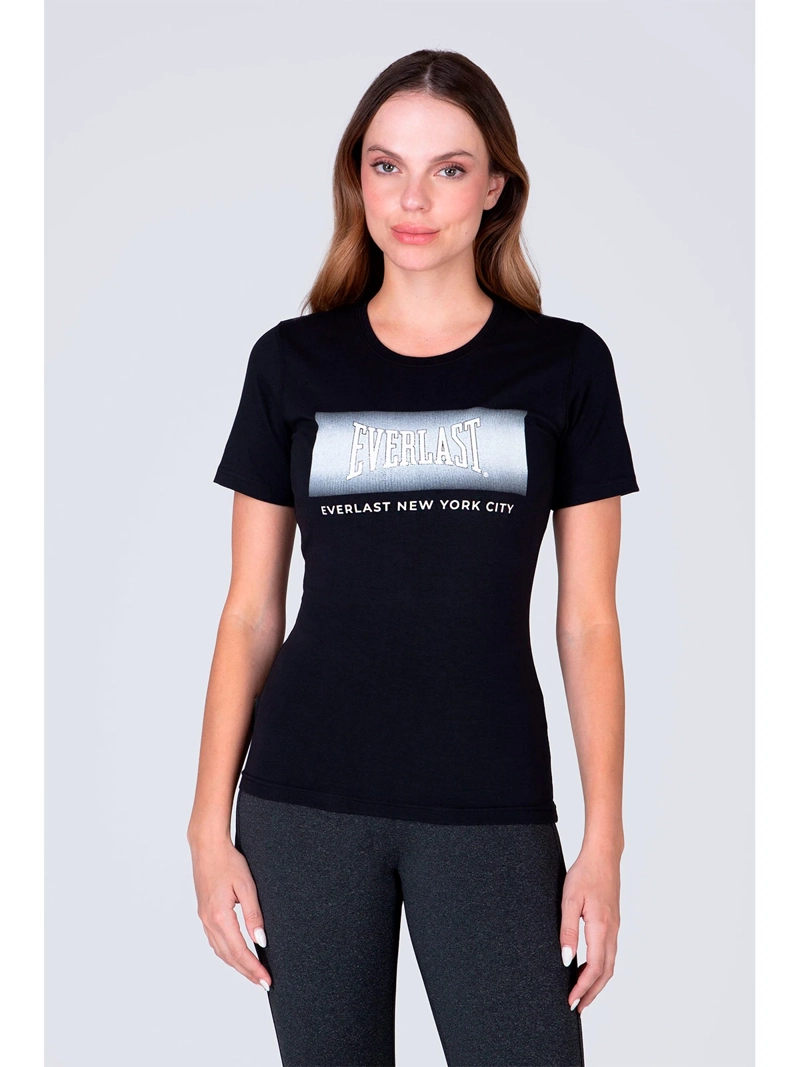 POLERA MANGA CORTA MUJER EVERLAST HABANA
