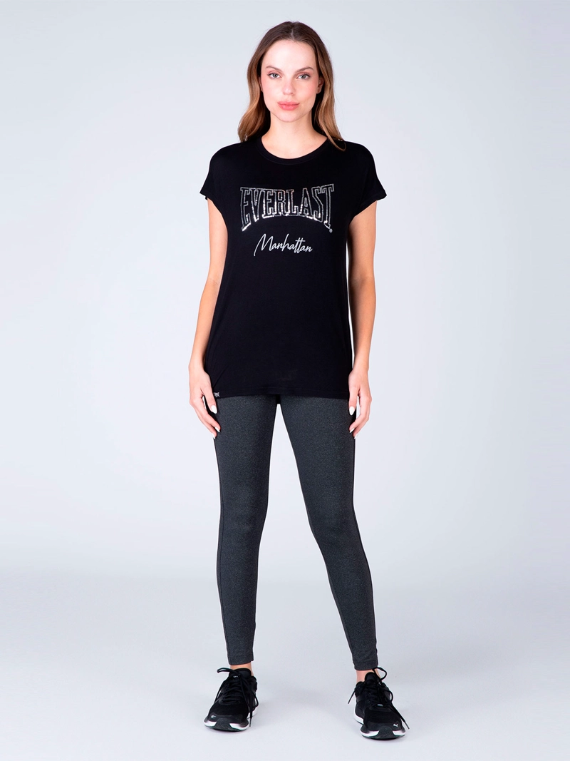POLERA MANGA CORTA MUJER EVERLAST POWER - 2