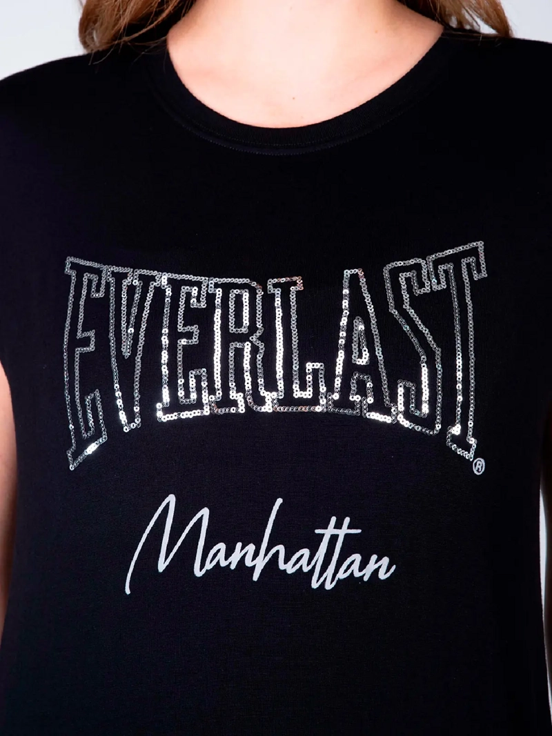 POLERA MANGA CORTA MUJER EVERLAST POWER - 4