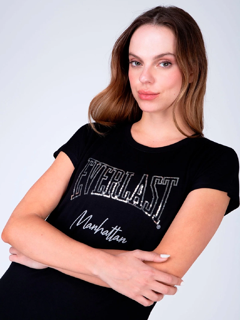 POLERA MANGA CORTA MUJER EVERLAST POWER - 5