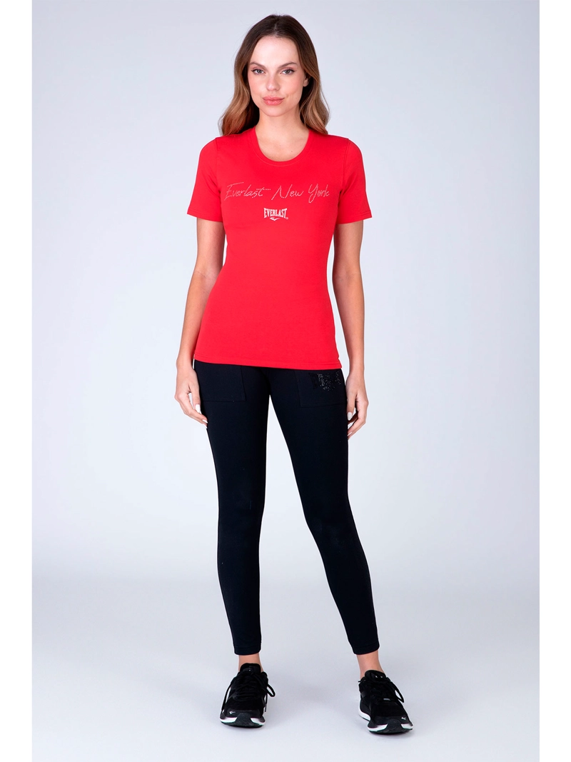 POLERA MANGA CORTA MUJER EVERLAST SENEGAL - 3