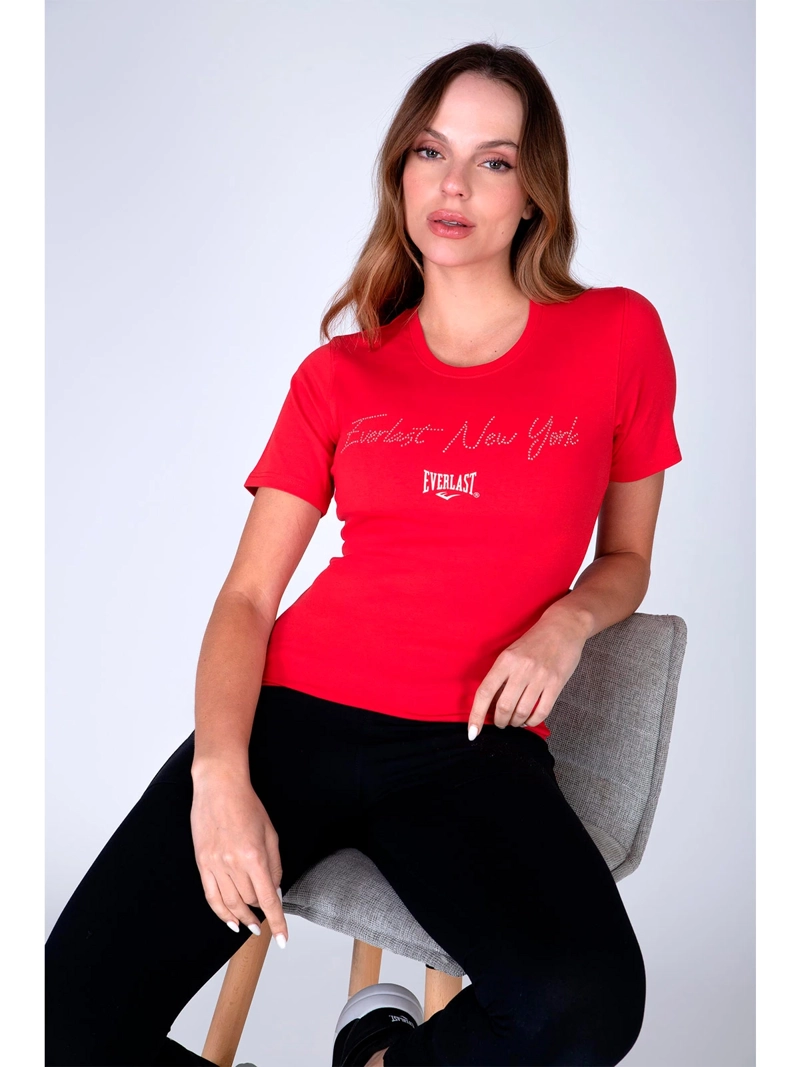 POLERA MANGA CORTA MUJER EVERLAST SENEGAL - 5