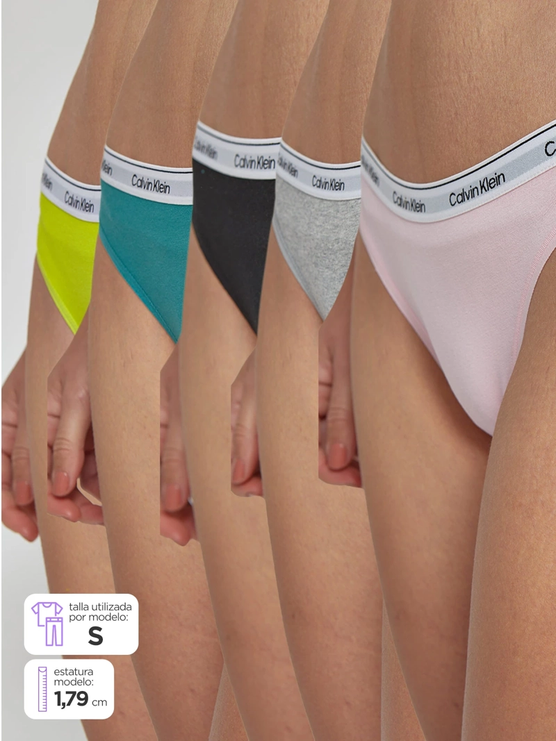 CALZÓN BIKINI CALVIN KLEIN QD5208 - 1