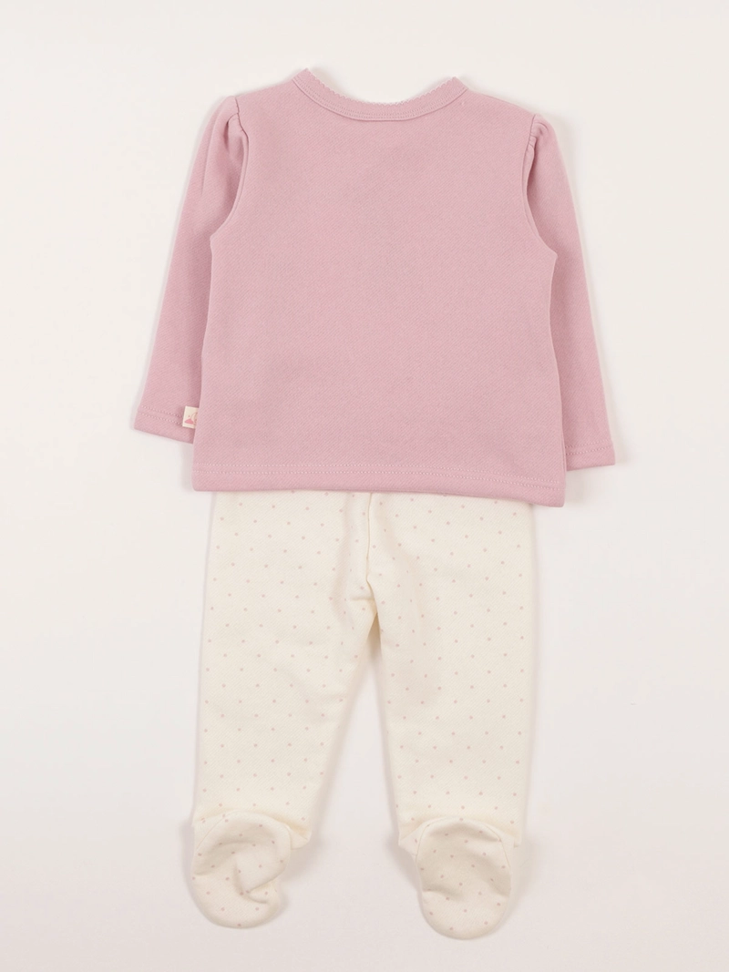 OSITO NIÑA BABY HARVEST FRANELA 2 PCS - 2