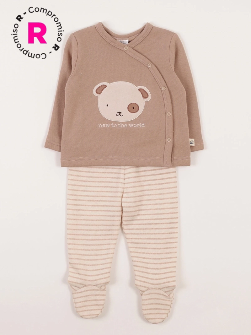 OSITO NIÑO BABY HARVEST FRANELA 2PCS - 1