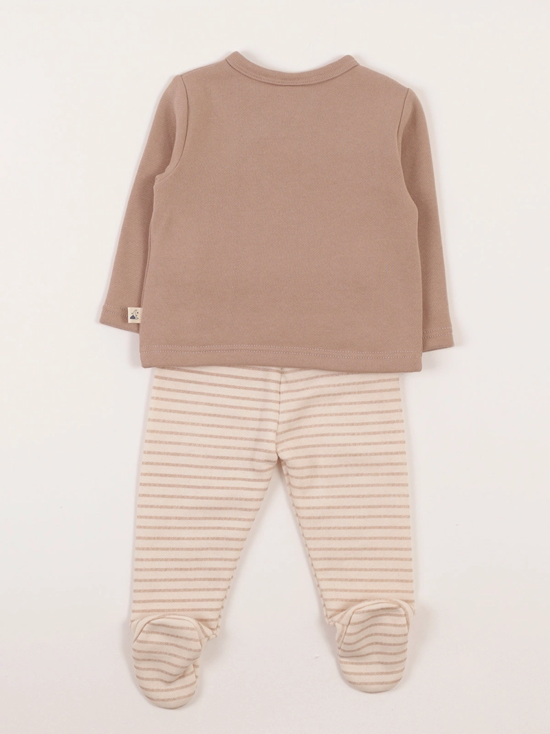 OSITO NIÑO BABY HARVEST FRANELA 2PCS - 2