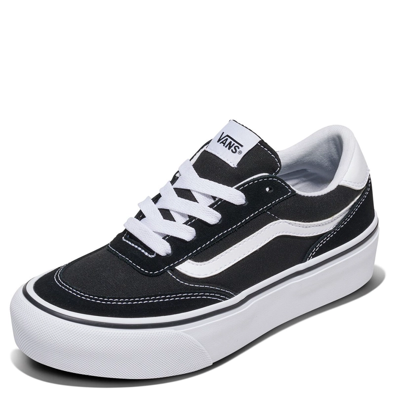 ZAPATILLAS MUJER VANS URBANAS NEGRO BROOKLYN LS PLATFORM  - 1