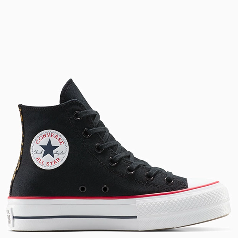 ZAPATILLAS MUJER CONVERSE URBANAS NEGRO CHUCK TAYLOR ALL STAR LIFT - 1
