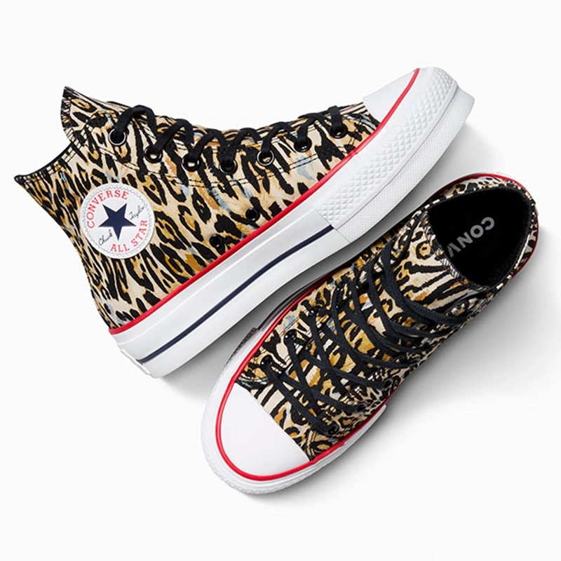 ZAPATILLAS MUJER CONVERSE URBANAS MULTICOLOR CHUCK TAYLOR ALL STAR LIFT - 4