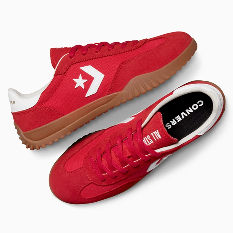 ZAPATILLAS MUJER CONVERSE URBANAS ROJO RUN STAR TRAINER - 4