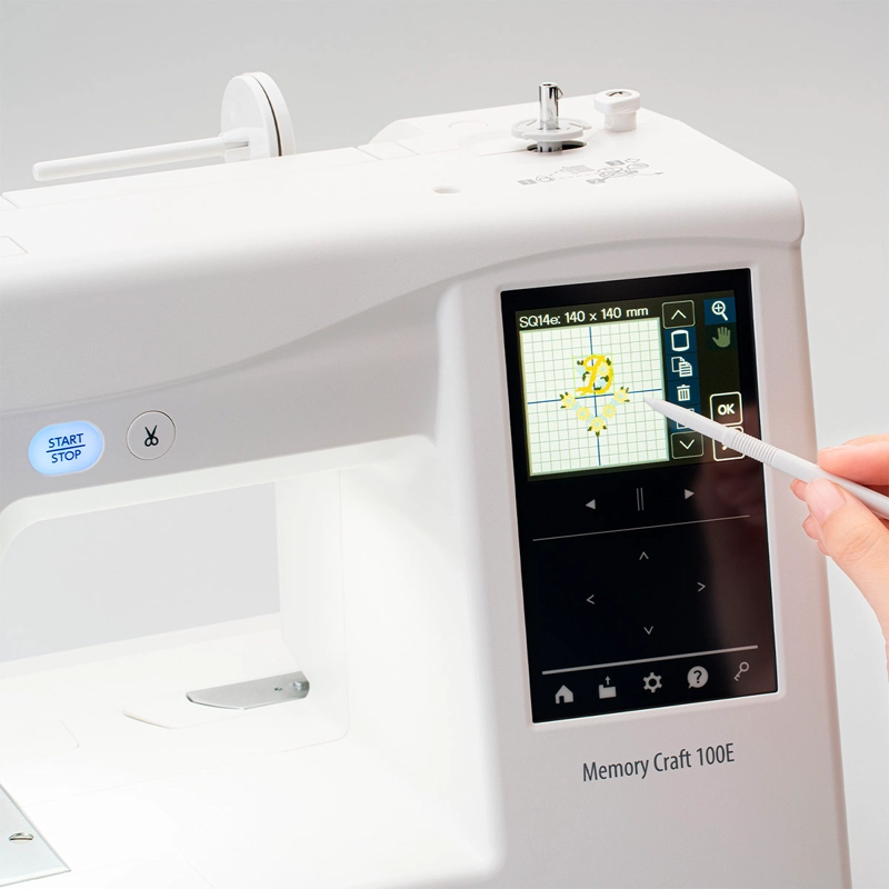 BORDADORA JANOME MEMORY CRAFT 100E - 3