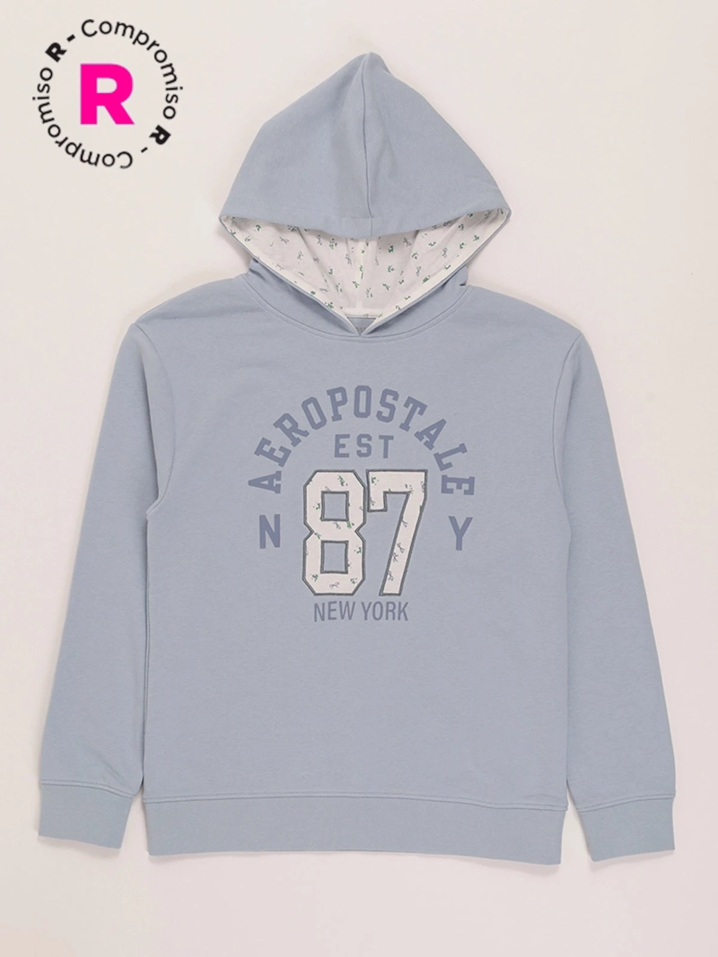 POLERÓN NIÑA AEROPOSTALE CAPUCHA - 1