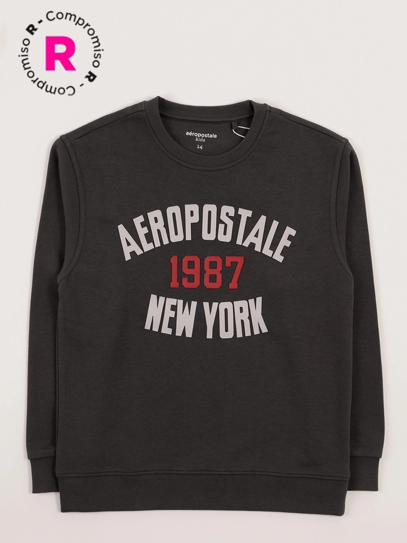 POLERÓN NIÑO AEROPOSTALE NEW YORK 1987