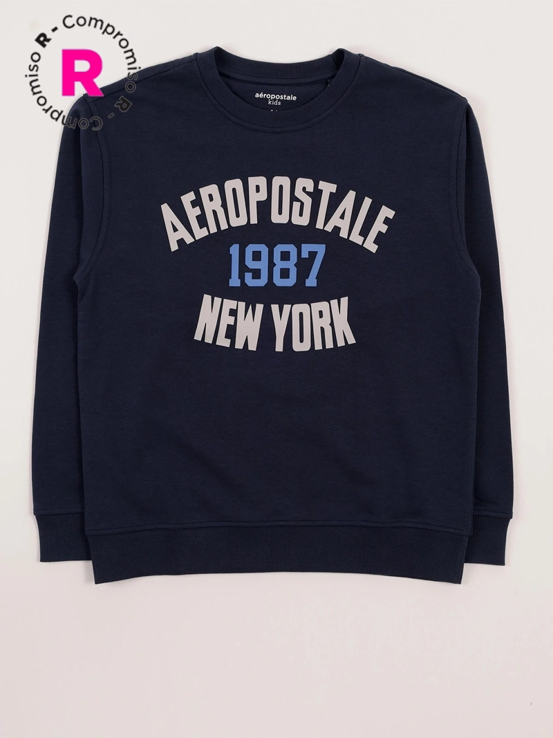 POLERÓN NIÑO AEROPOSTALE NEW YORK 1987 - 1