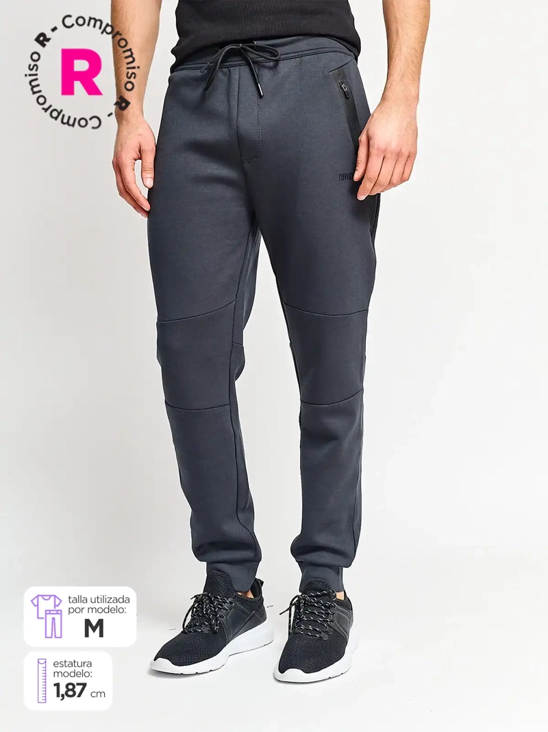 PANTALÓN DE BUZO HOMBRE REVUP CORTES RVP HOM FW26 - 1