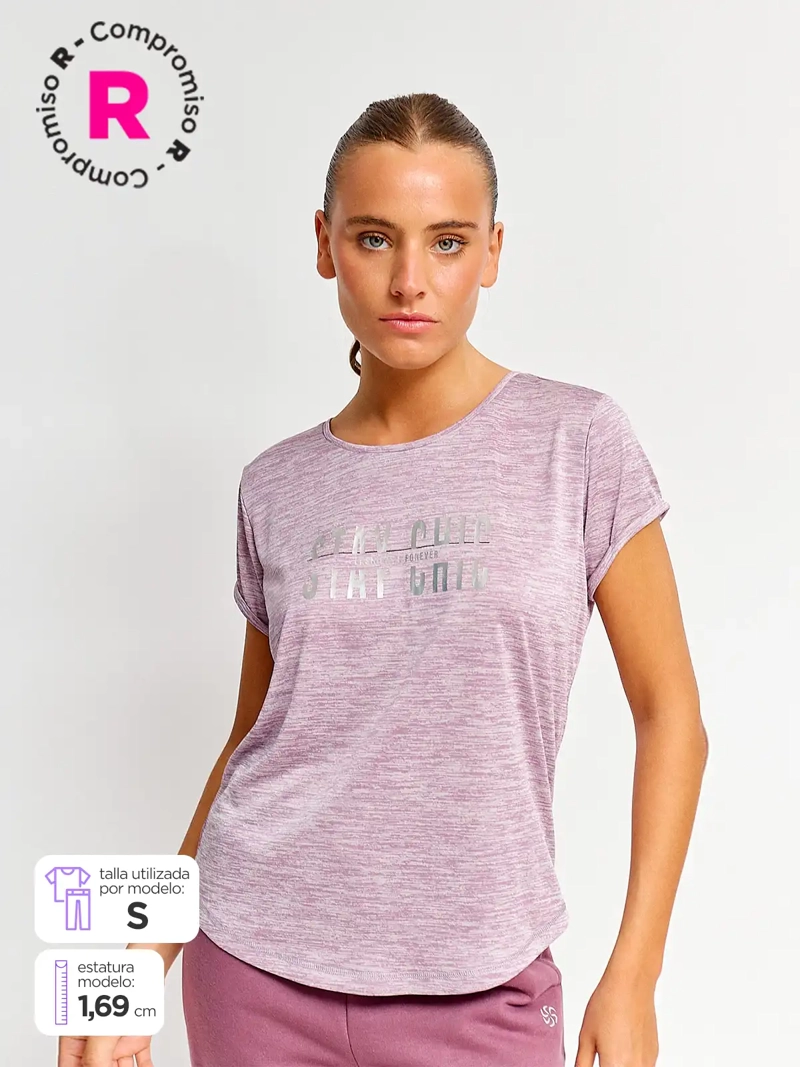 POLERA MANGA CORTA MUJER REVUP MELA PRINT