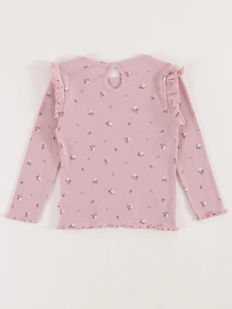 POLERA MANGA LARGA ALGODÓN NIÑA BABY HARVEST ESTAMPADA - 2