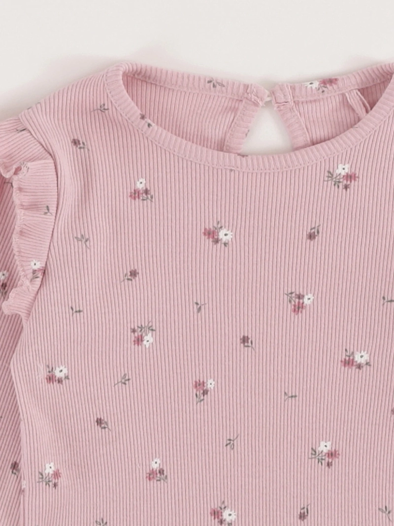 POLERA MANGA LARGA ALGODÓN NIÑA BABY HARVEST ESTAMPADA - 3
