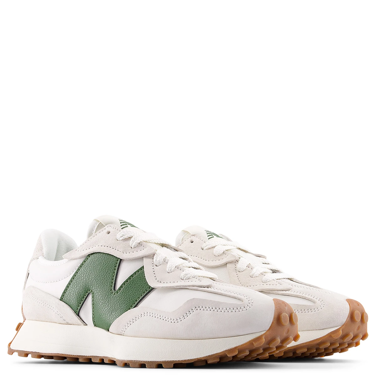 ZAPATILLAS MUJER NEW BALANCE URBANAS VERDE U327WKN CUERO - 2