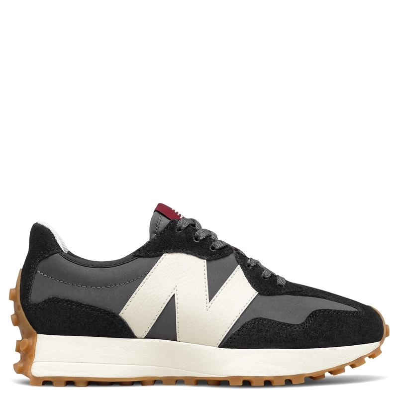 ZAPATILLAS MUJER NEW BALANCE CASUALES NEGRO WS327KC CUERO - 1