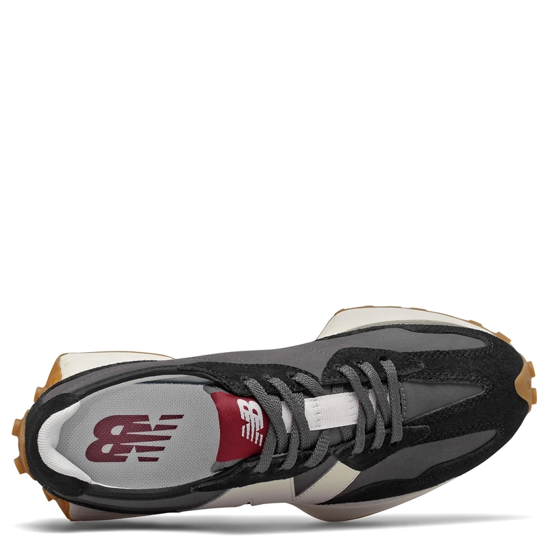 ZAPATILLAS MUJER NEW BALANCE CASUALES NEGRO WS327KC CUERO - 2