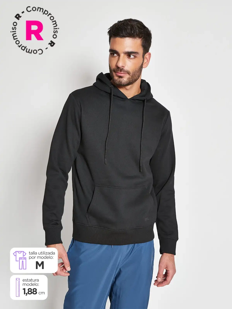 POLERÓN HOMBRE REVUP CANGURO - 1