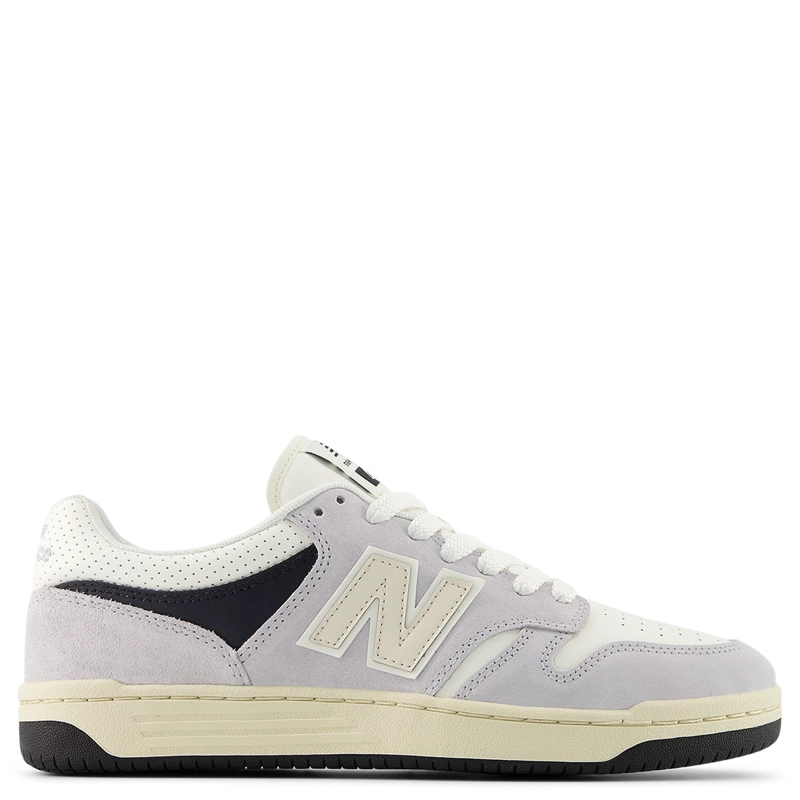 ZAPATILLAS HOMBRE NEW BALANCE CASUAL GRIS BB480PEG CUERO - 1