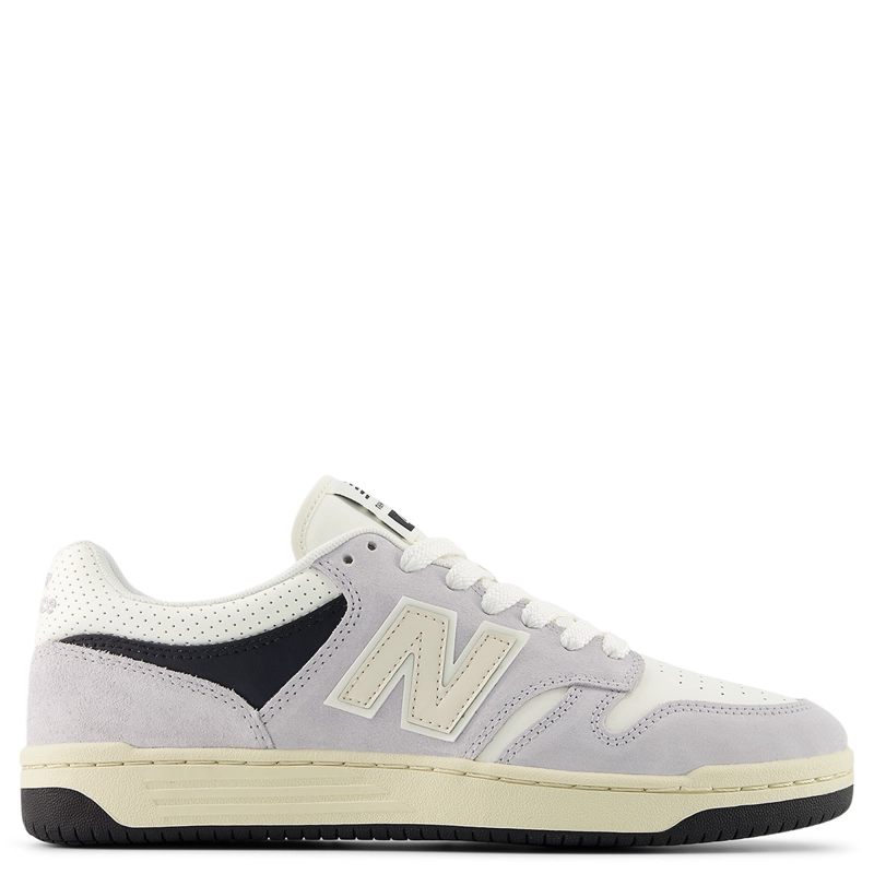 ZAPATILLAS HOMBRE NEW BALANCE CASUAL GRIS BB480PEG CUERO - 1