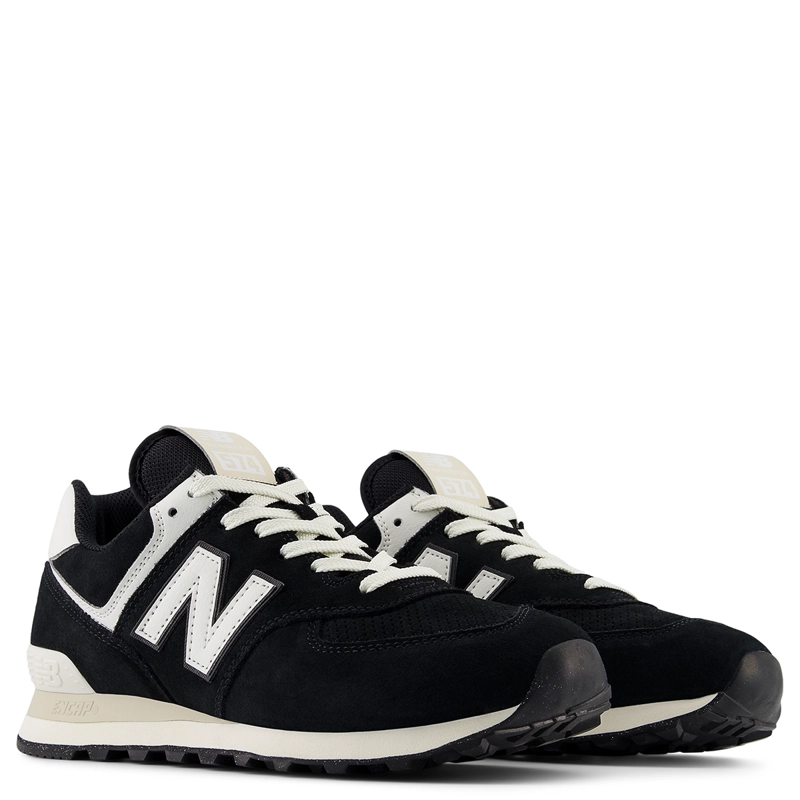 ZAPATILLAS HOMBRE NEW BALANCE CASUAL NEGRO U574YCE CUERO - 2