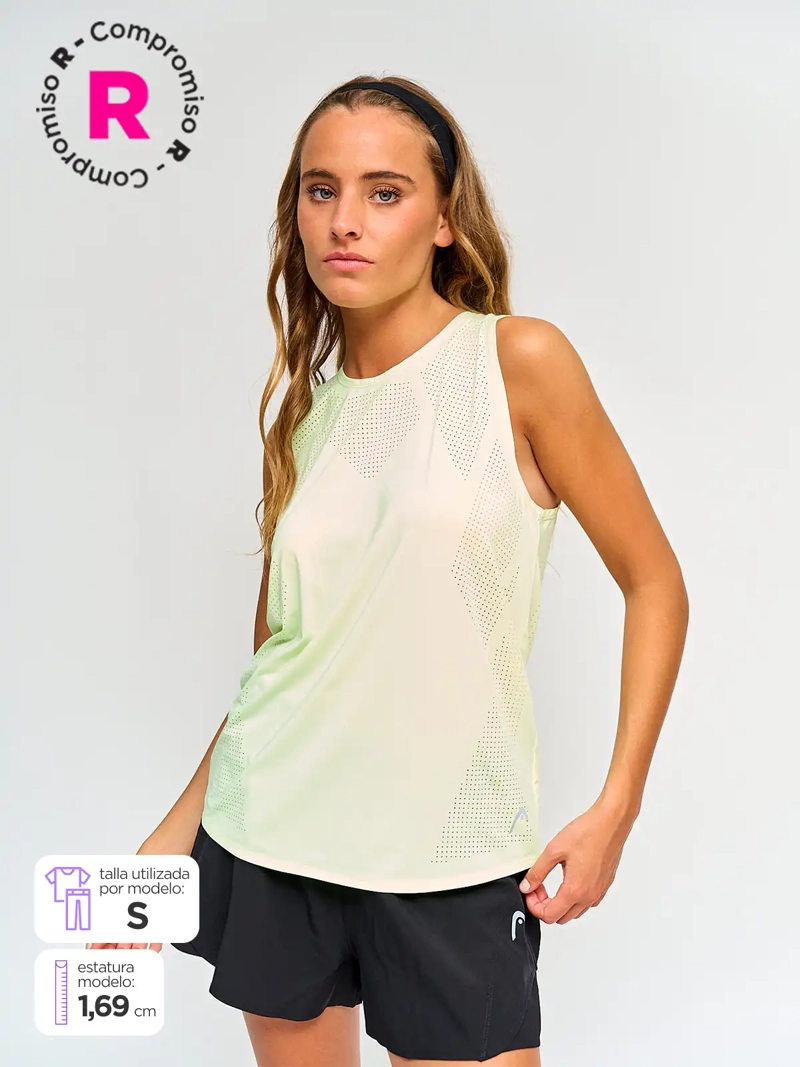 POLERA SIN MANGAS MUJER HEAD BTANK - 1