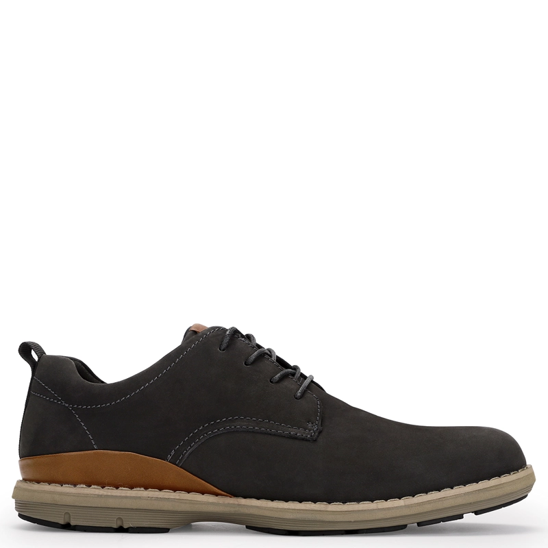 ZAPATILLAS HOMBRE CARDINALE CUERO NEGRO DOZZA-0-23 - 1