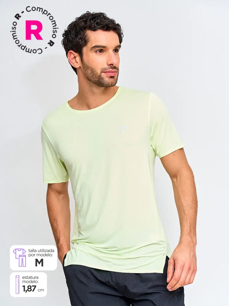 HEAD POLERA MANGA CORTA HOMBRE HEAD BRUN