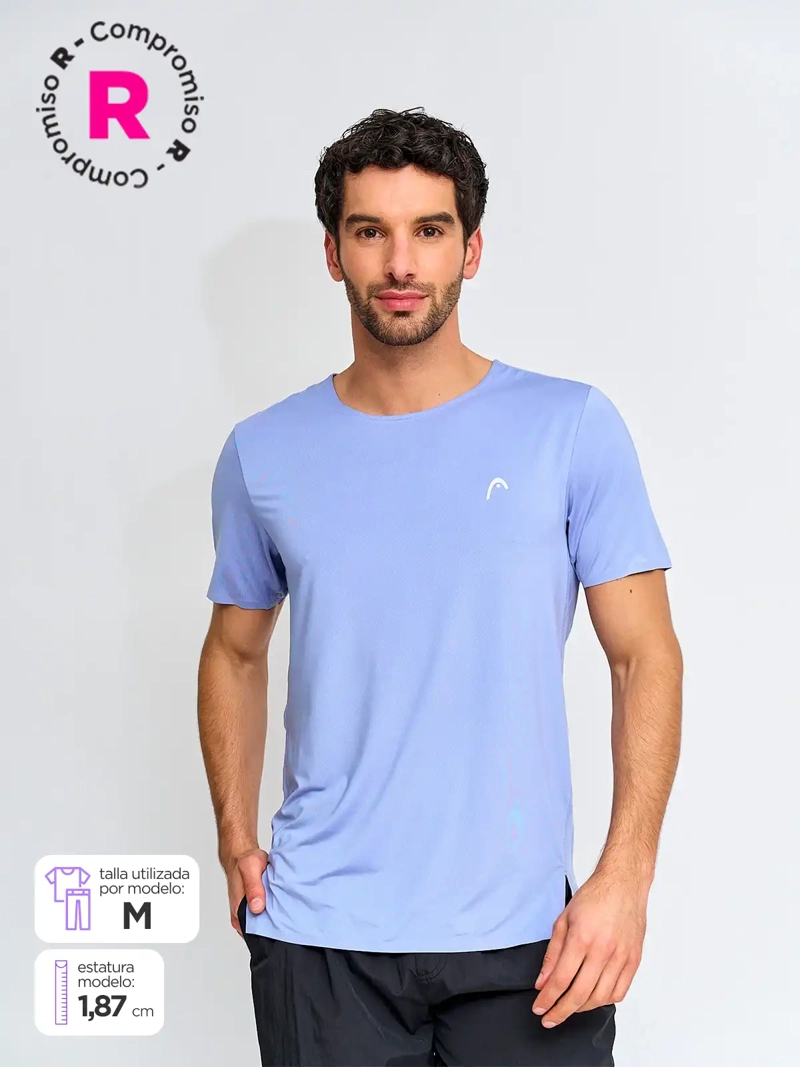 HEAD POLERA MANGA CORTA HOMBRE HEAD BRUN