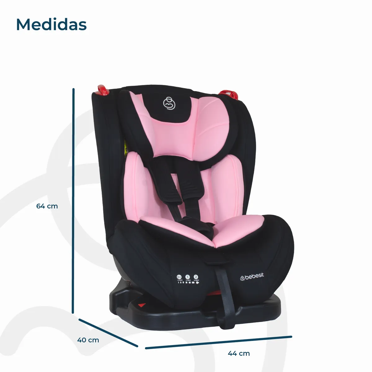 SILLA AUTO ARA NEXT ROSA - 6