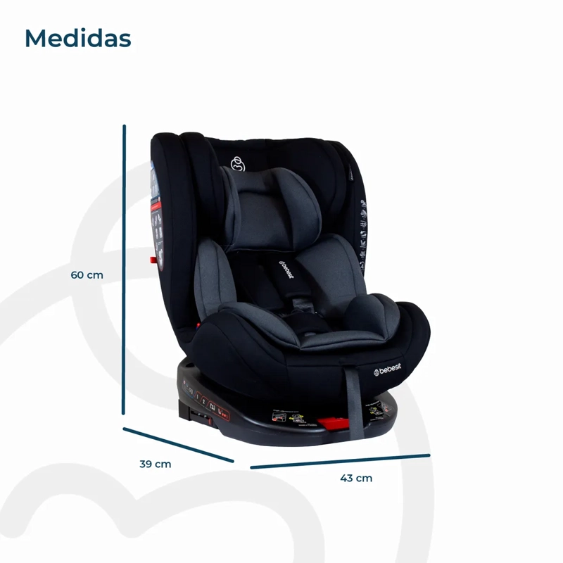 SILLA AUTO ONEFIX L GRIS - 10