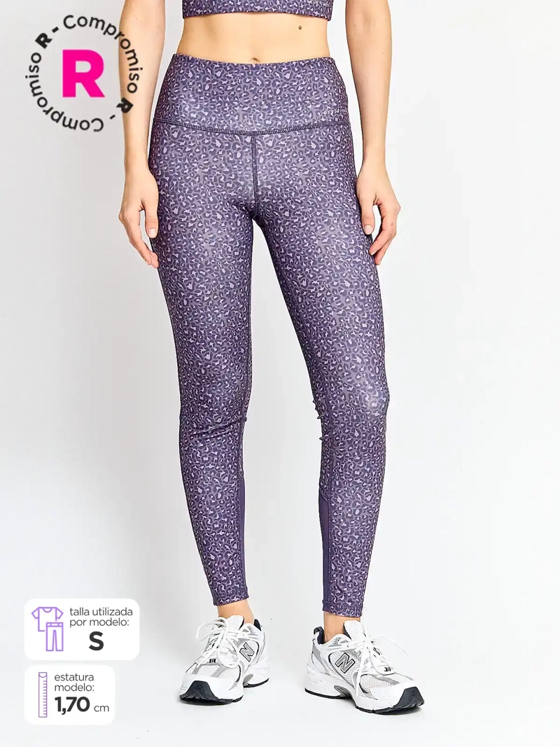 CALZA MUJER REVUP FULL PRINT