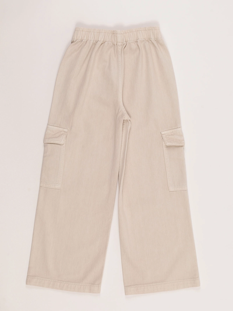 PANTALÓN NIÑA HARVEST ALGODÓN CARGO PULL - 2
