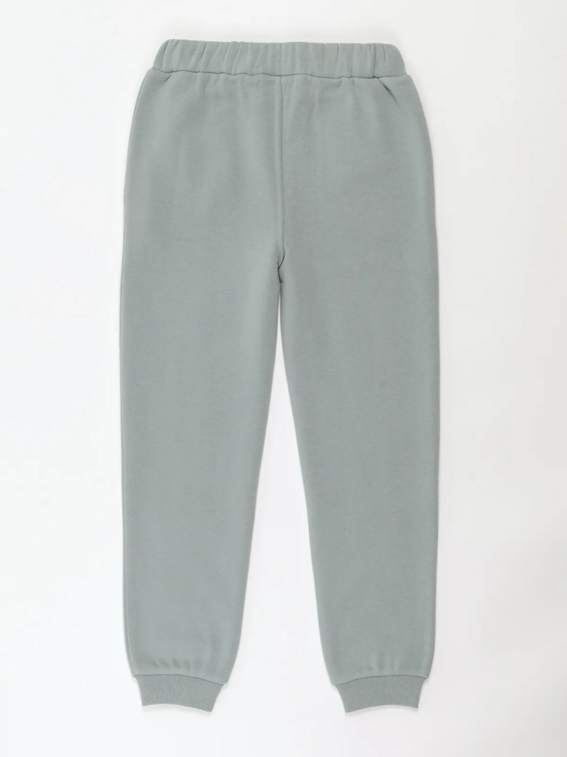 PANTALÓN DE BUZO NIÑA HARVEST VUELOS BRODERIE - 2