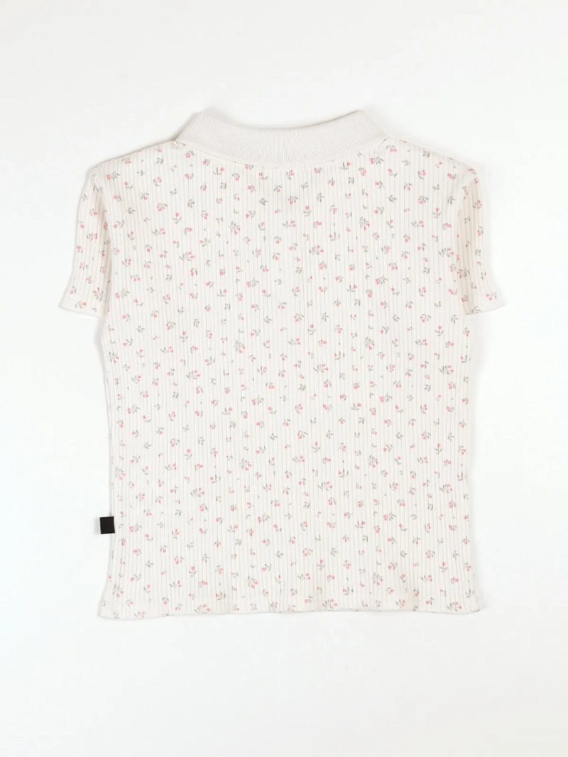 POLERA MANGA CORTA NIÑA M6T CUELLO - 2